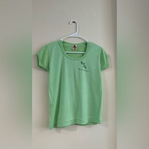 Green Short Sleeves Top